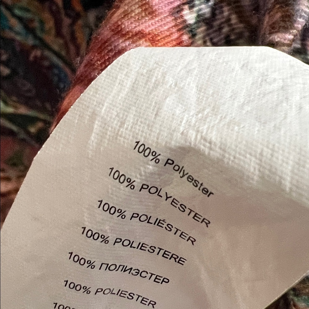 Missguided Multicolor Patchwork Animal Print Shir… - image 4